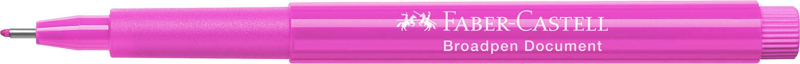 FABER-CASTELL Broadpen Fineliner 0.8 mm Pink FABER-CASTELL Broadpen Fineliner 0.8 mm Pink